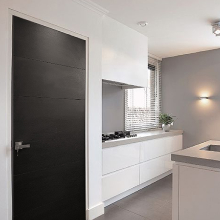 Puerta HDF Toscana Wengué 80" x 1-3/8"