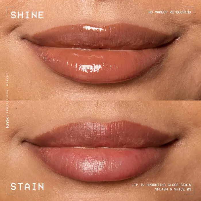 NYX Lip IV Hydrating Lip Gloss Stain -media-54120
