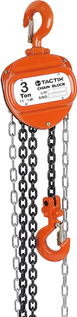 Tecle de Cadena 6,612 Lbs x 3 m TACTIX 385306