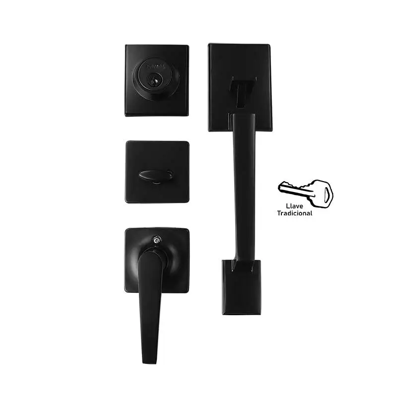 Cerradura Principal Negro Mate 90490-006 FANAL-main-image