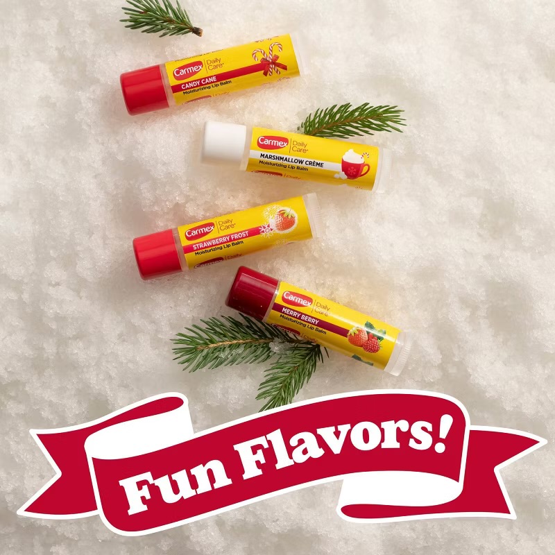 Carmex Daily Care Holiday Limited Edition Lip Balm Sticks-media-58931