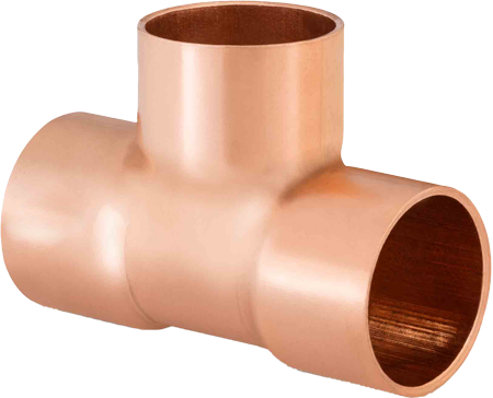 Tee de Cobre 1/2" ELKHART 80009