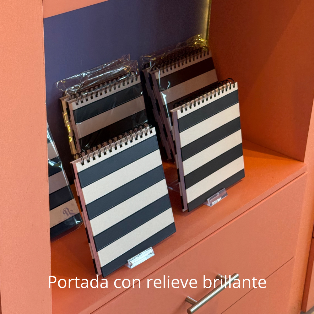 Journal — Navy Stripes ((blanco y azul marino)-media-51836