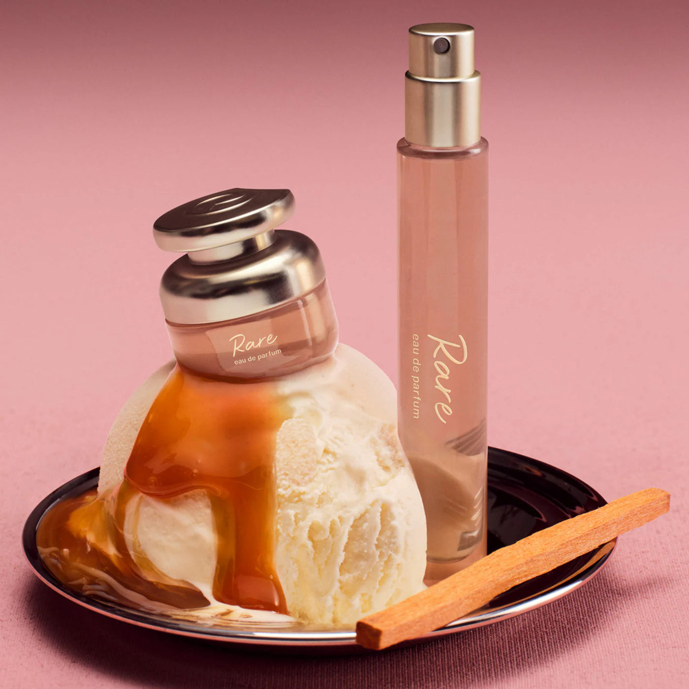 Rare Beauty Mini Rare Eau de Parfum Set with Vanilla and Caramel-media-53549