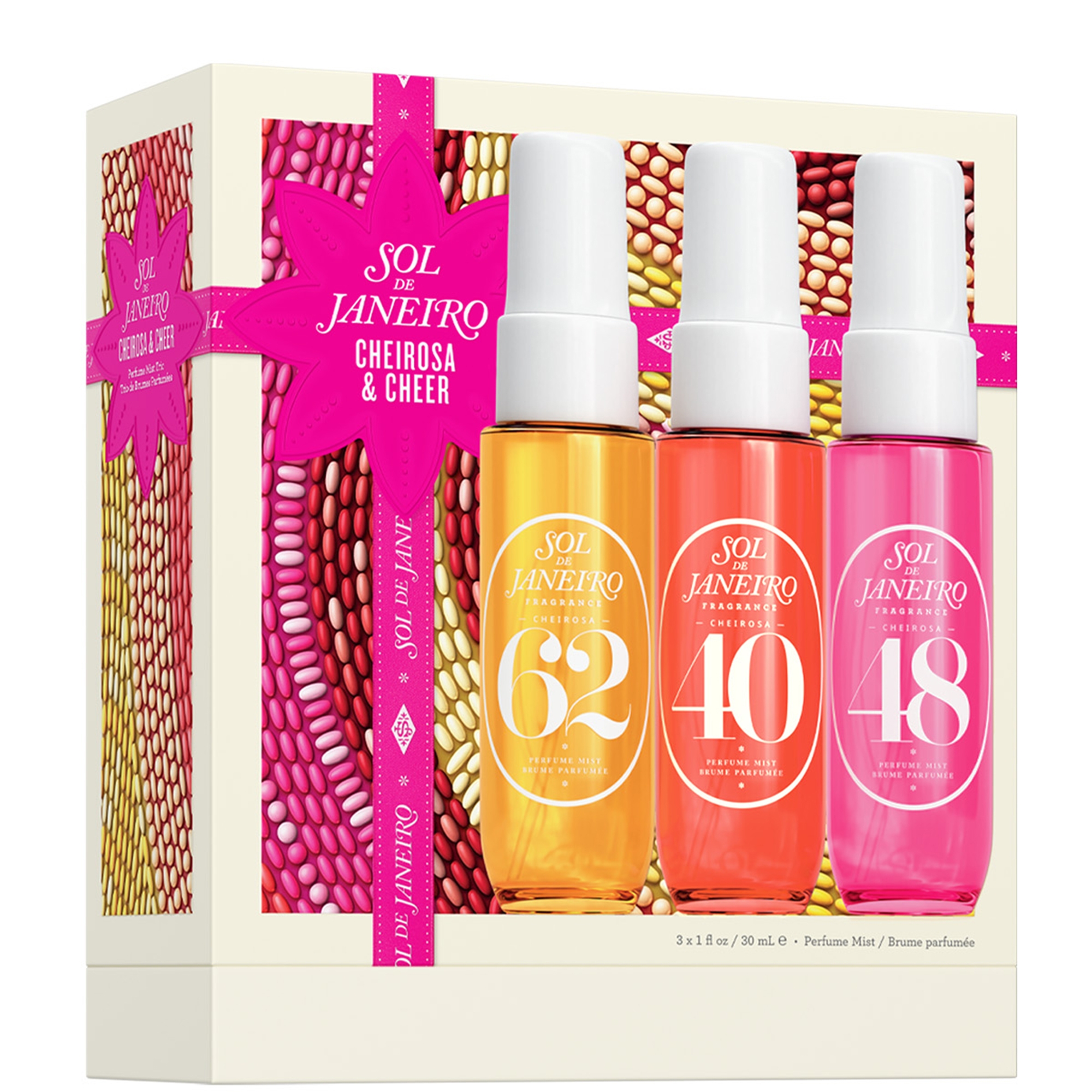 Sol de Janeiro Cheirosa & Cheer Perfume Mist Trio Sampler Set