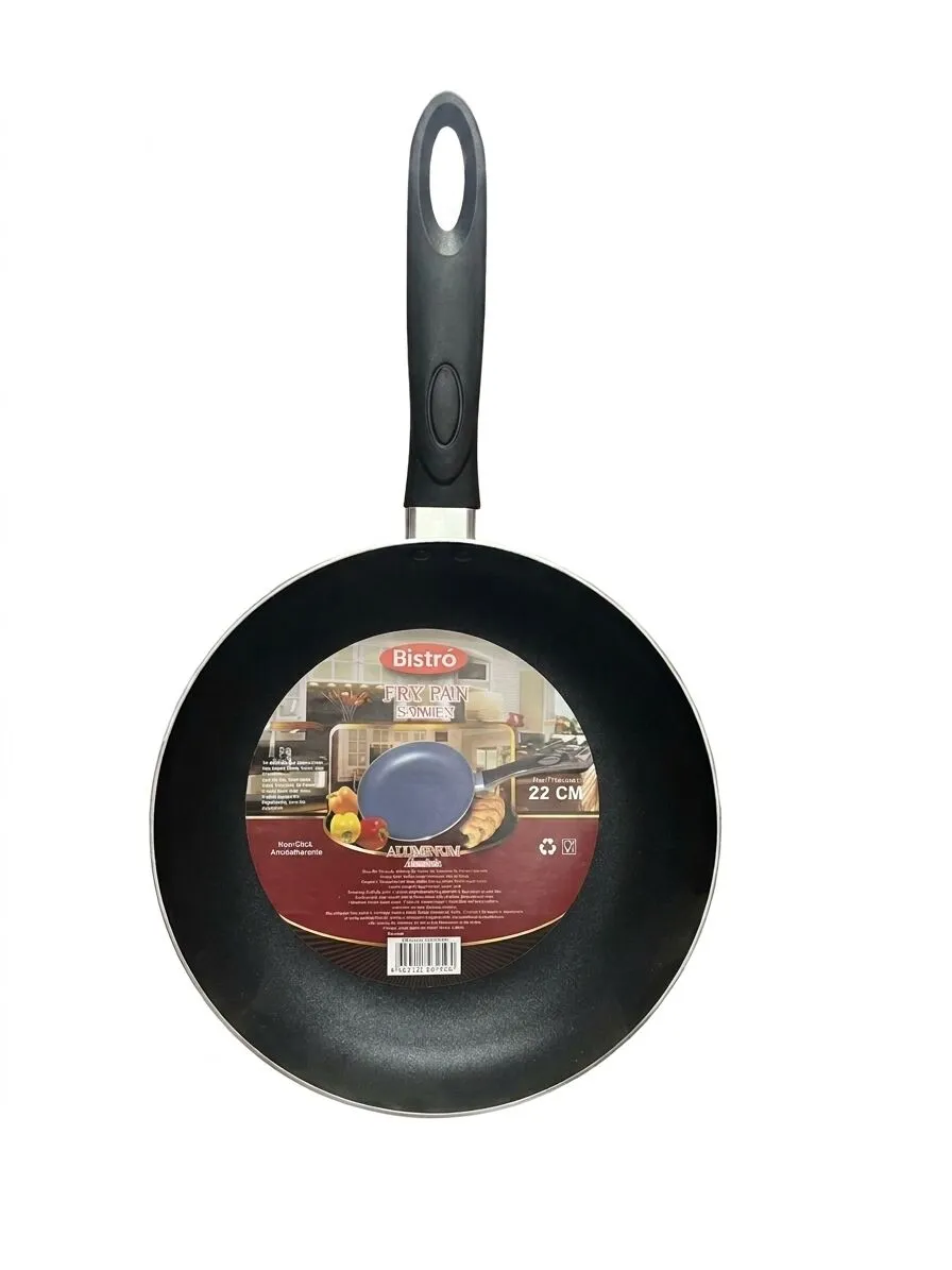 Sarten De Aluminio 22 CM BISTRO PT3004