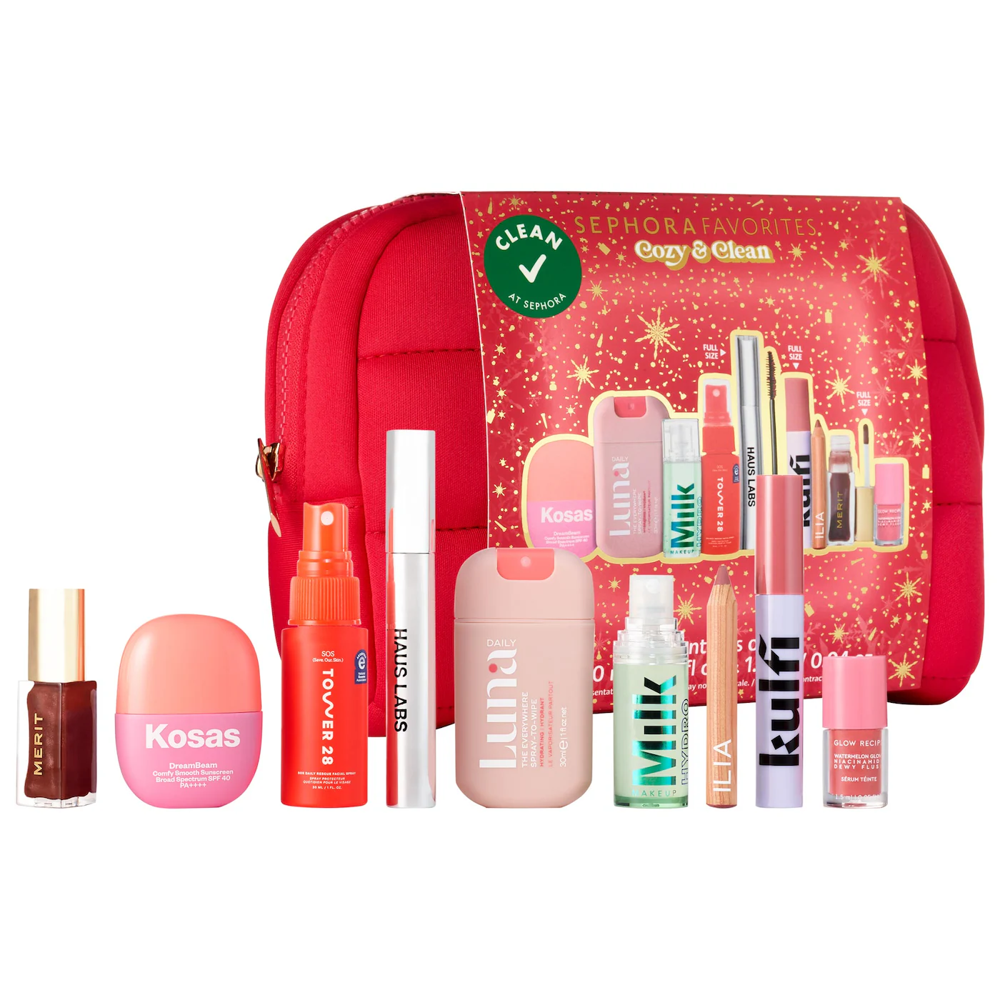 Sephora Favorites Cozy and Clean Makeup Value Set 2025