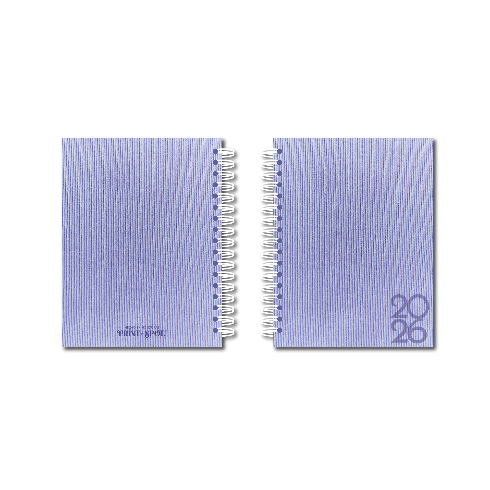 Agenda Semanal Fechada 2026 - Lila