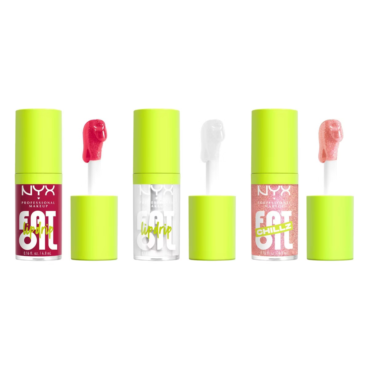 NYX Fat Oil Lip Drip Holiday Trio Lip Gloss Set