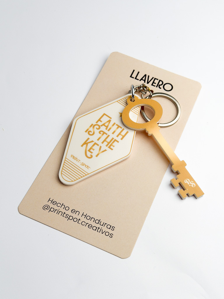 Llavero | Faith is the Key