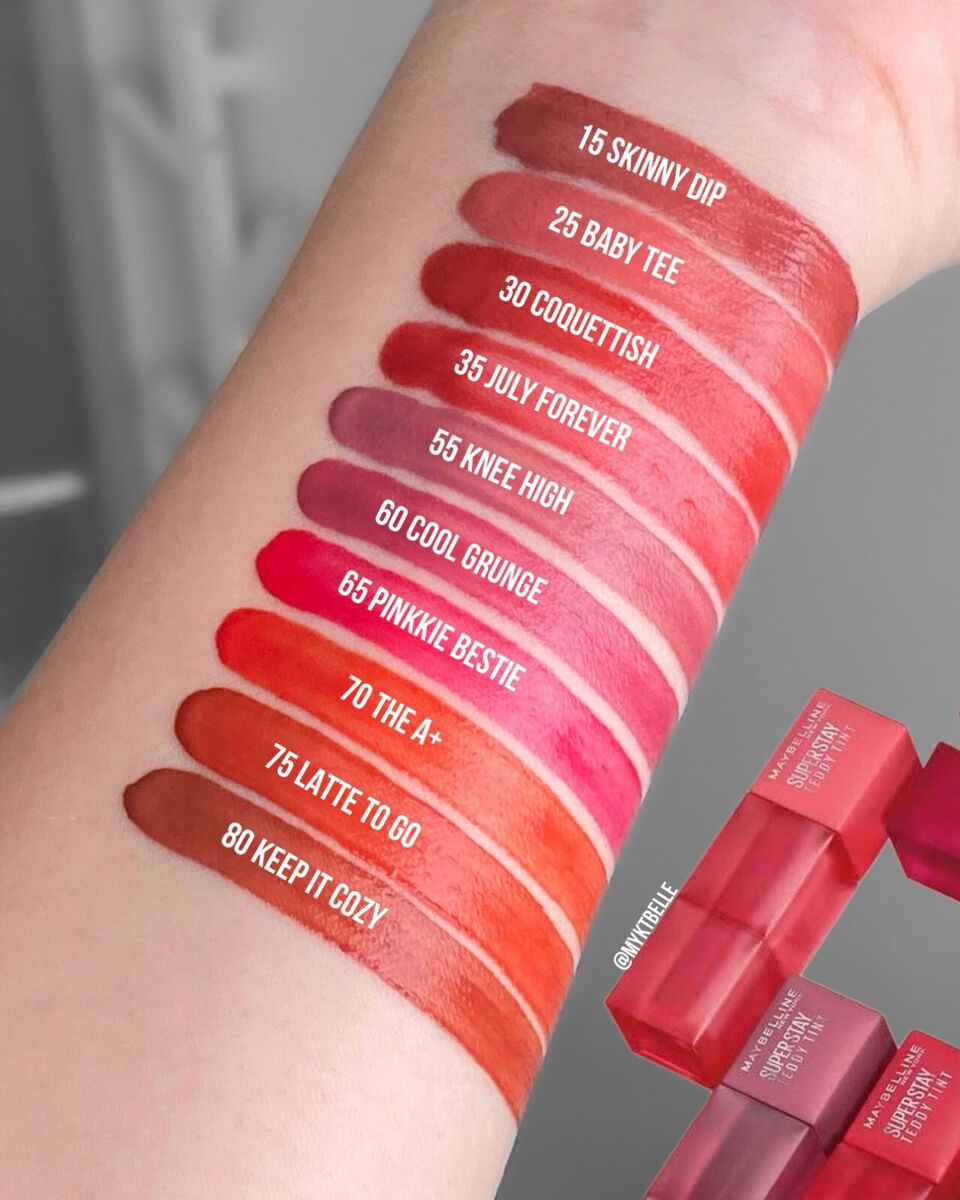 Maybelline Super Stay Teddy Tint-media-50930
