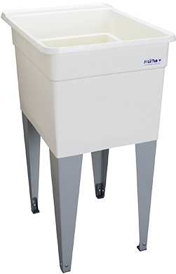 Tina Plástica para Lavandero 18 x 23 x 1/2" MUSTEE 21F