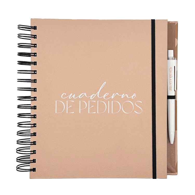 Cuaderno de Pedidos - Beige-main-image