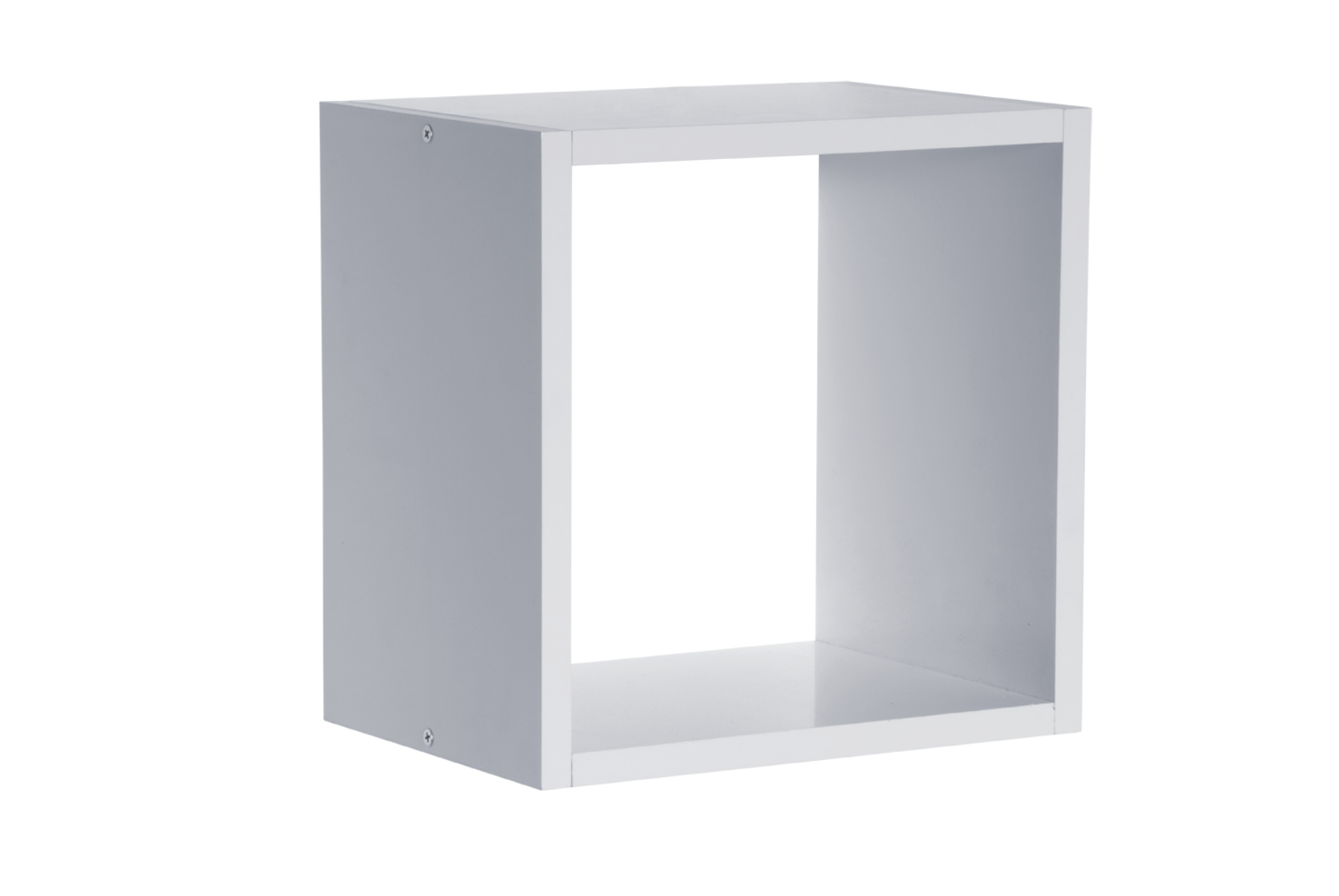 Repisa de Cubo Simple 1.5 X 28 X 28 X 20CM 08080.528 Blanco