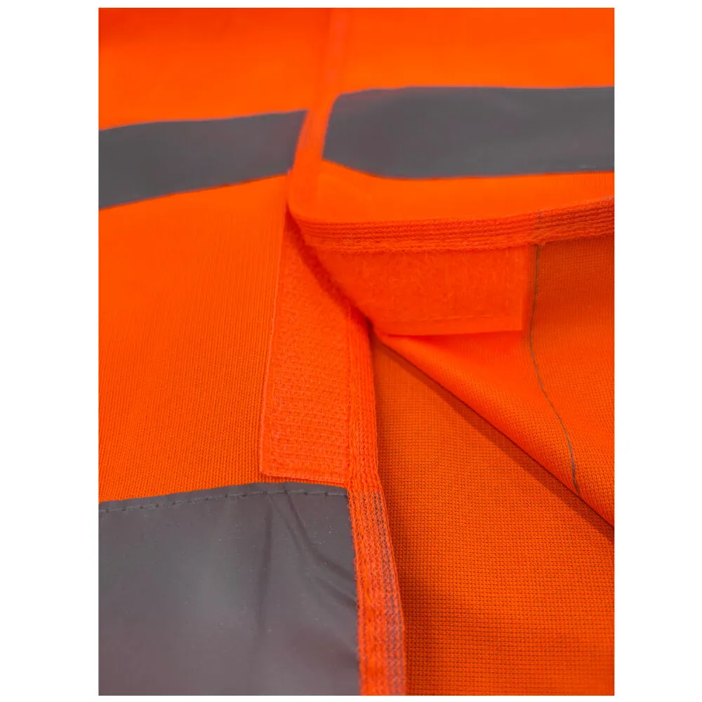 Chaleco Reflectivo Naranja Con Velcro 'XL' BRSV004RXL