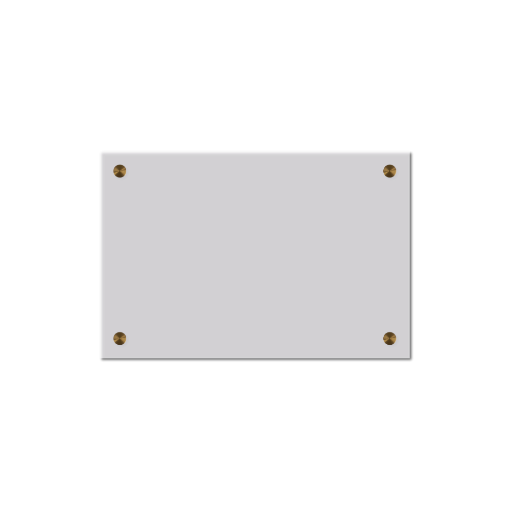 Pizarra de acrílico — lisa minimalista