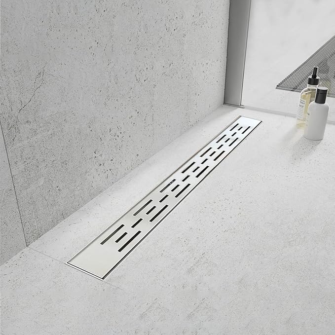 Desagüe Para Baño Lineal 18" Acero Inoxidable BMFD18