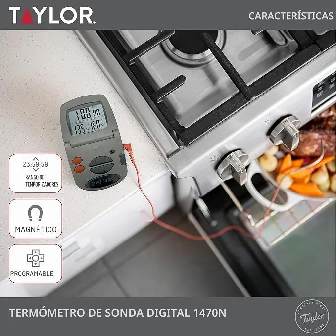 Termometro Digital Para Horno 1470 TAYLOR-media-68989