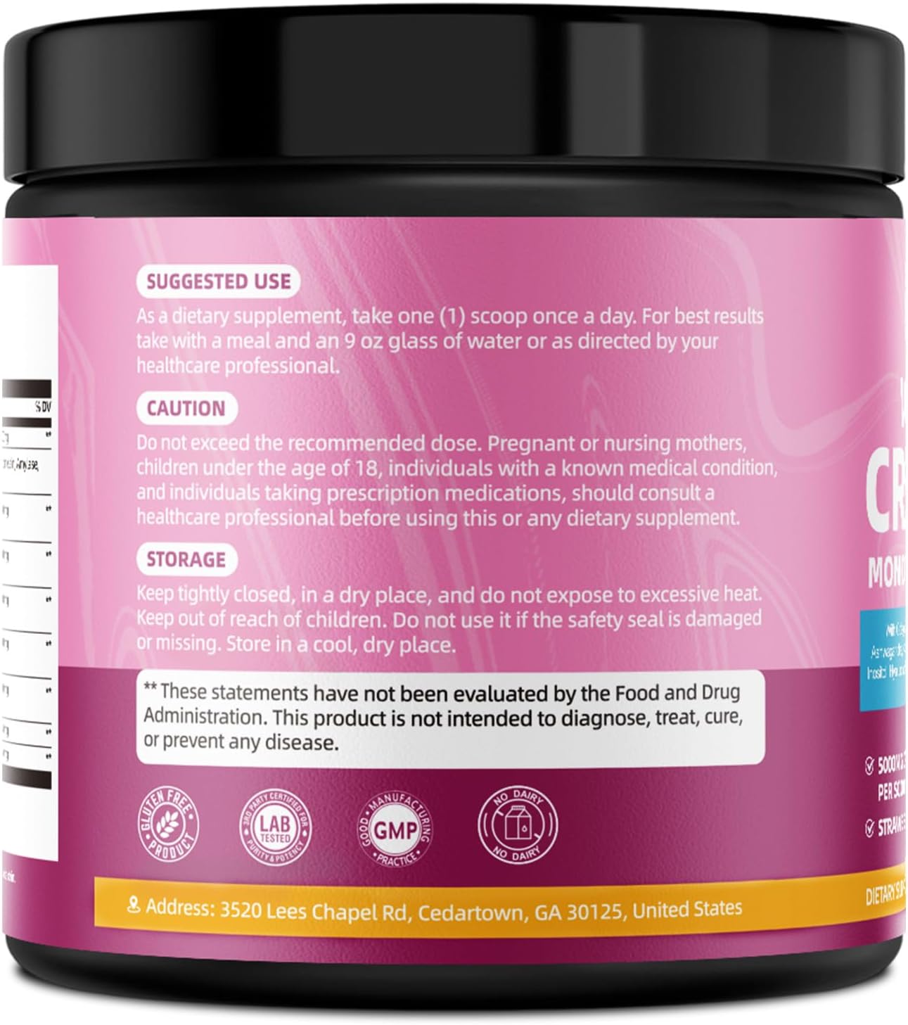 Creatina - Mezcla especial para Mujer