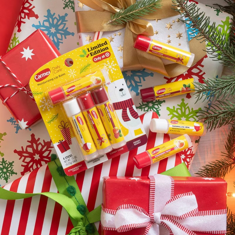 Carmex Daily Care Holiday Limited Edition Lip Balm Sticks-media-58933