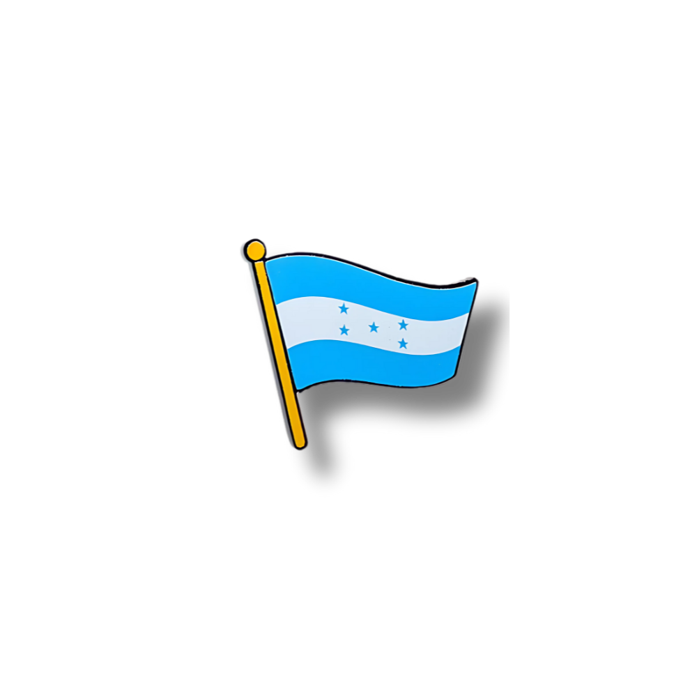 🇭🇳 Pins de Honduras — Pin Emblema (bandera con asta)
