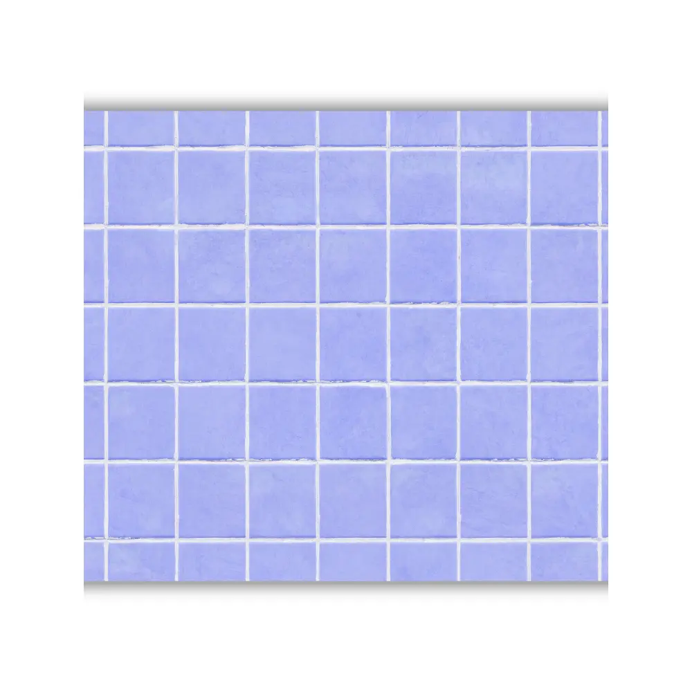 Fondo Rígido Minimalista para Fotos - Azulejo Cuadrado Azul Lavanda / Periwinkle