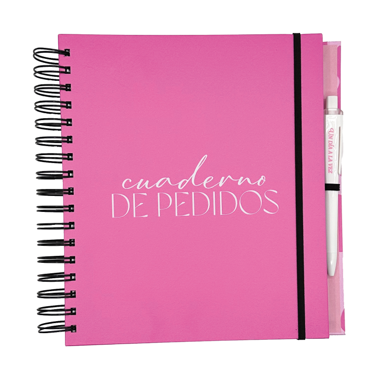 Cuaderno de Pedidos - Fucsia-main-image