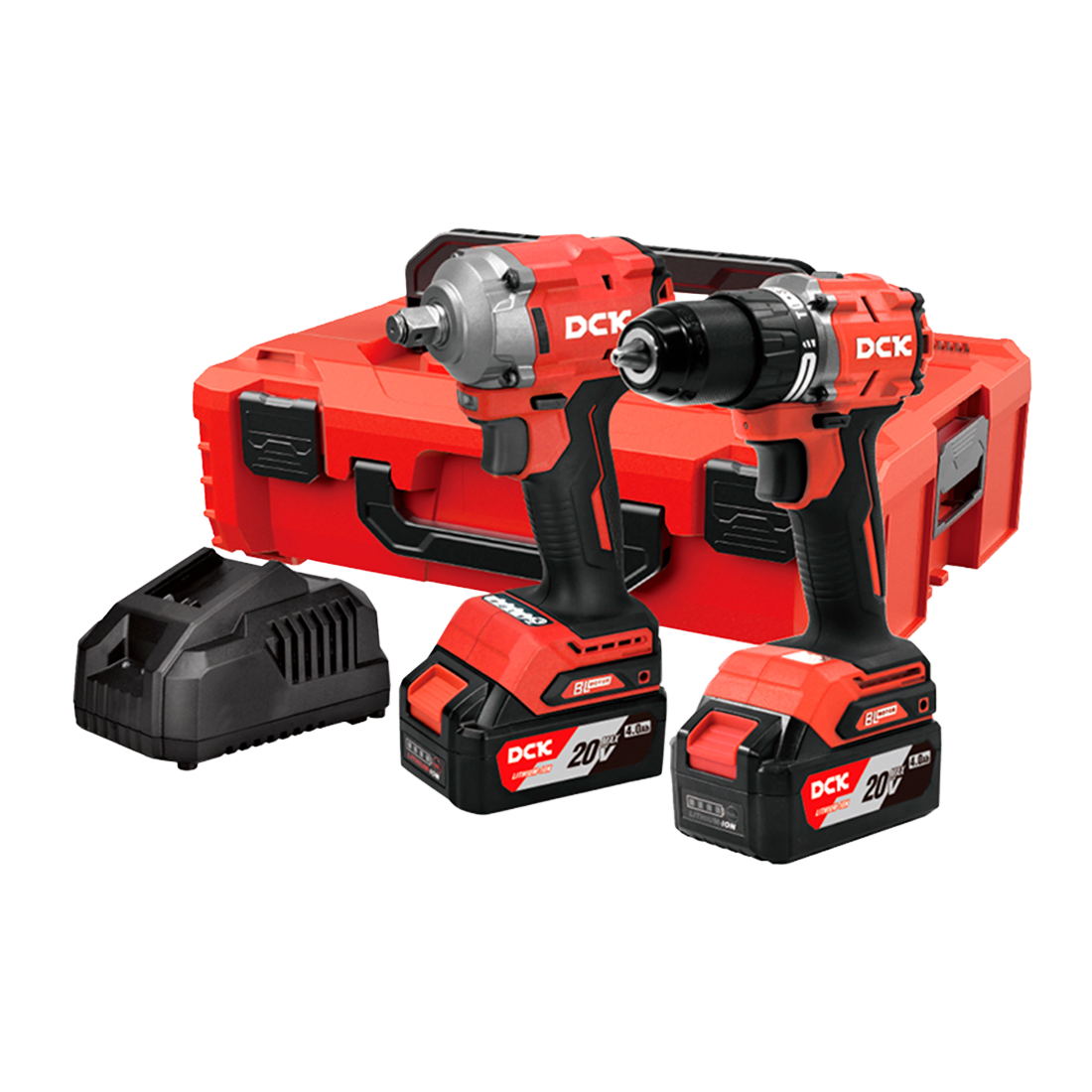 Taladro + Llave De Impacto 1/2" KDKIT28 20V DCK