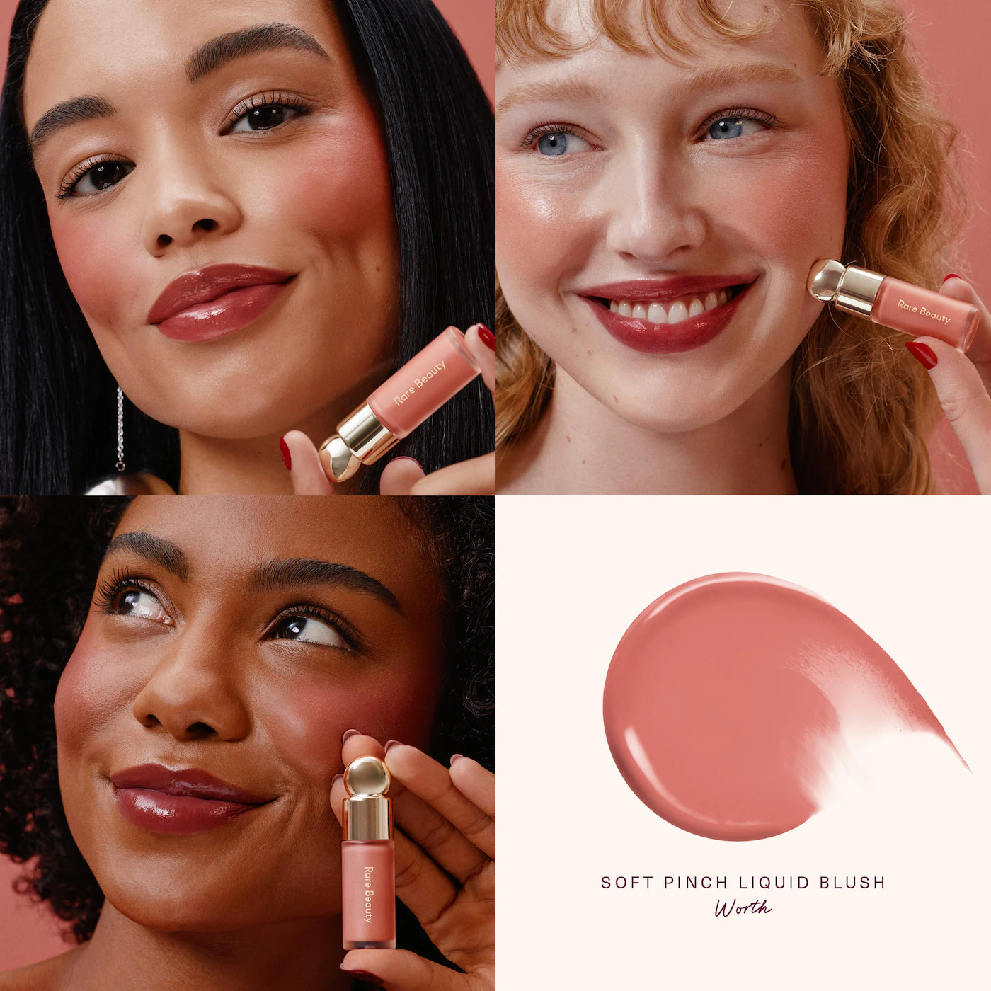Rare Beauty Soft Pinch Cheek and Lip Trio Makeup Set-media-53982