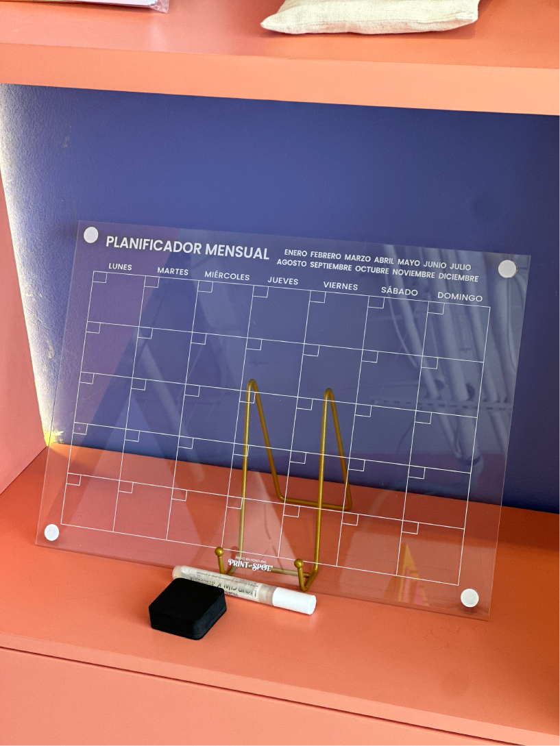 Pizarra de acrilico magnética | Calendario atemporal-media-37372