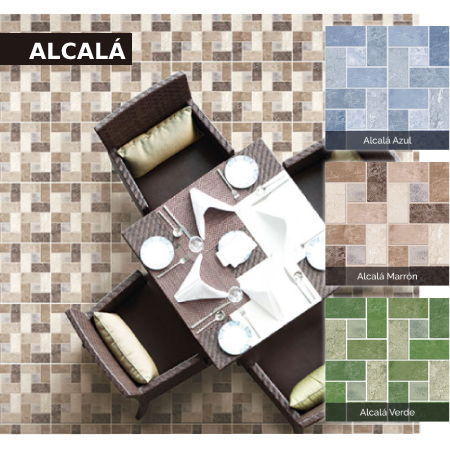 Cerámica Alcalá 33.4cm x 33.4cm HISPACENSA