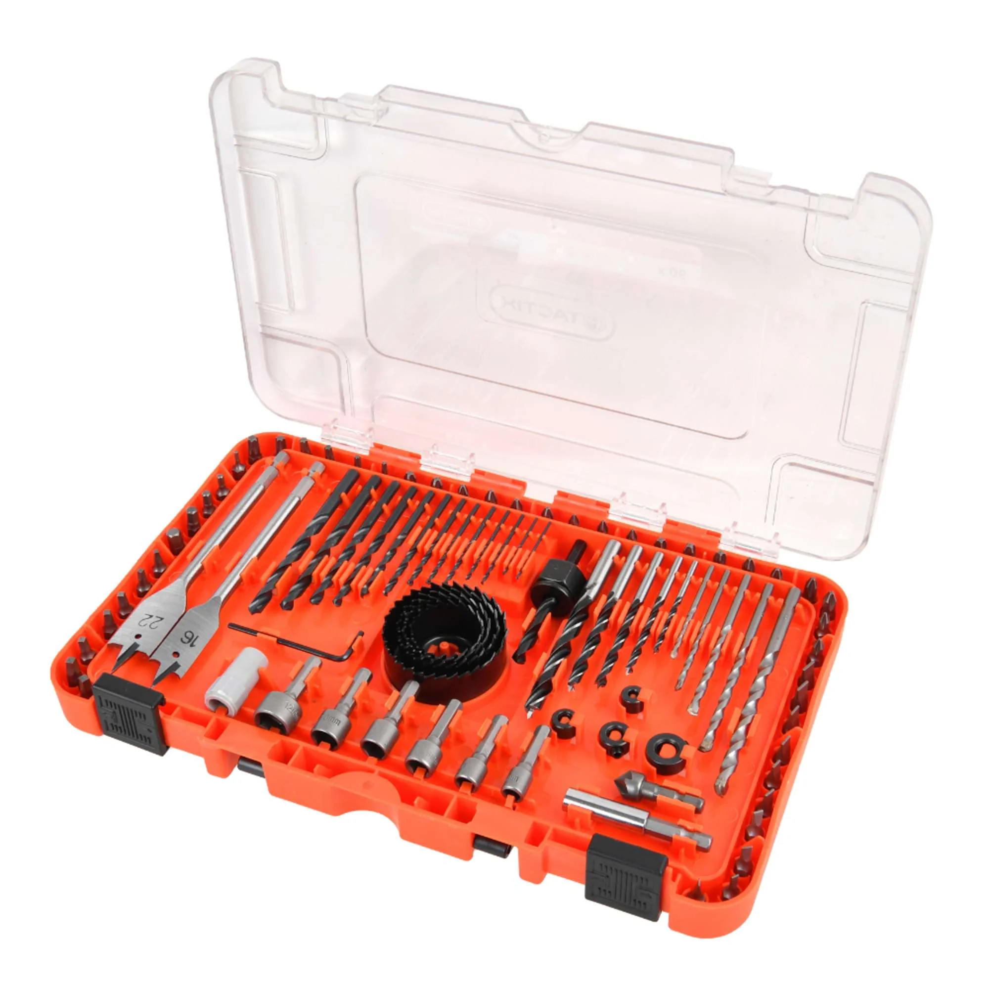 Set De broccas Y Punta 90 Piezas TACTIX 418744