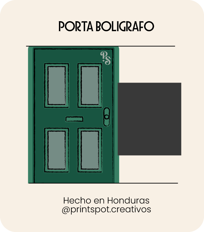 Porta boligrafo | Ask. Seek. Knock | Verde
