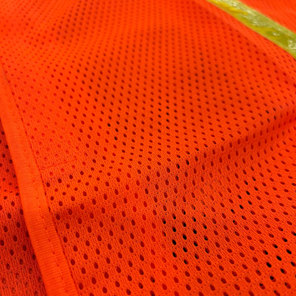 Chaleco Reflectivo Naranja Tira Fluorescente 'L' BRSV007RL BROWN-main-image