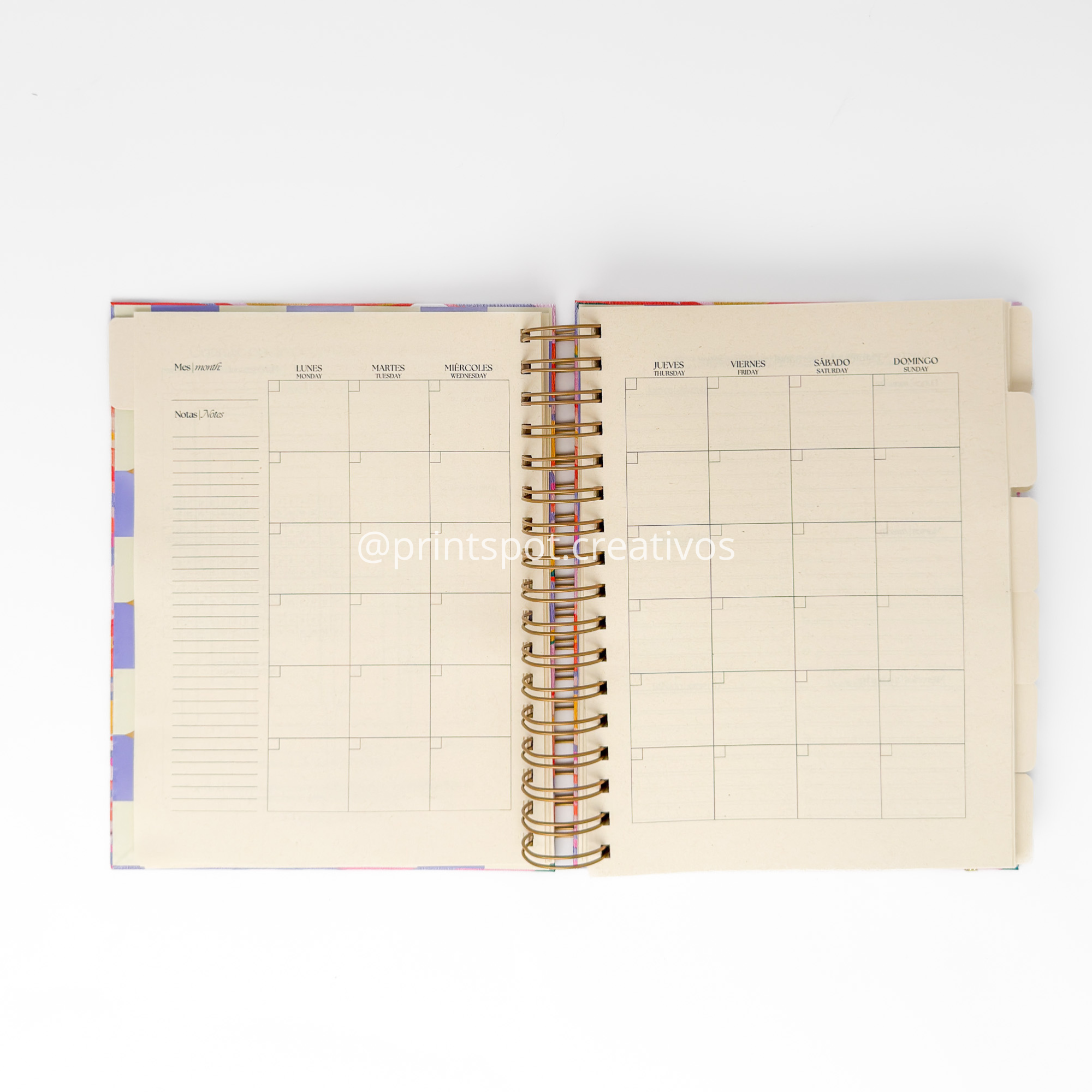 Kit Agenda Perpetua 2026 | Cow Print | Vol. 5-media-56929