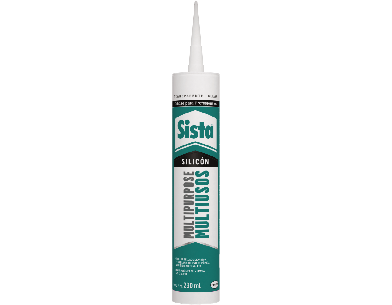 Sellador Silicón Multiusos 280 ML Transparente