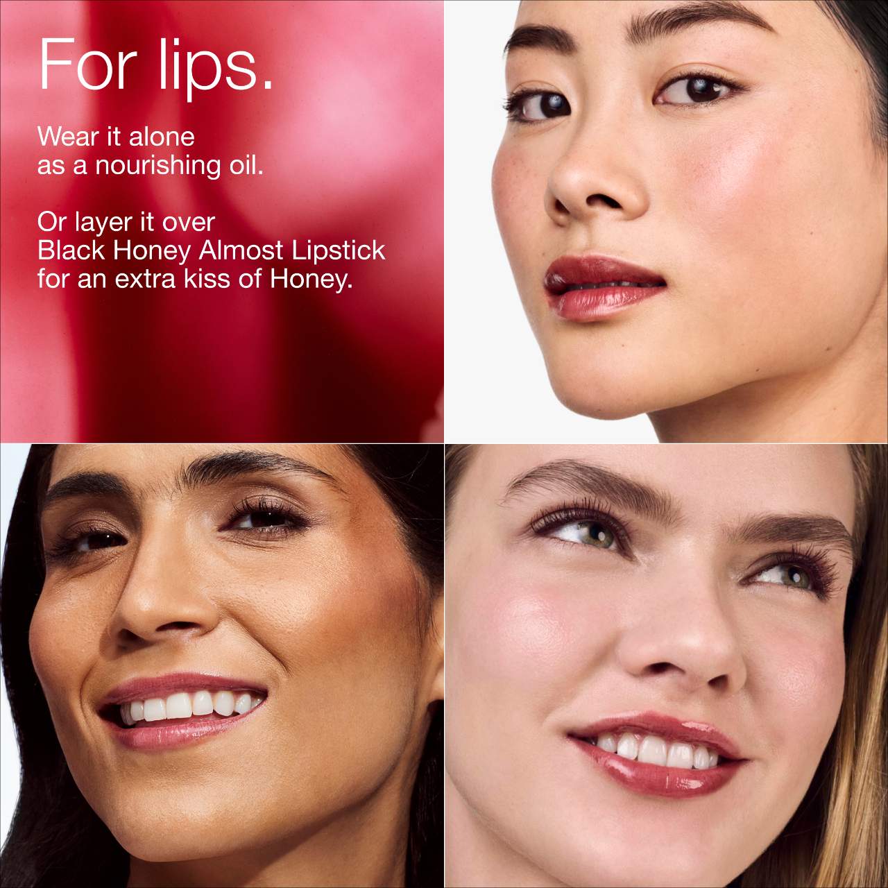Clinique Pop Cheek + Lip Oil Black Honey