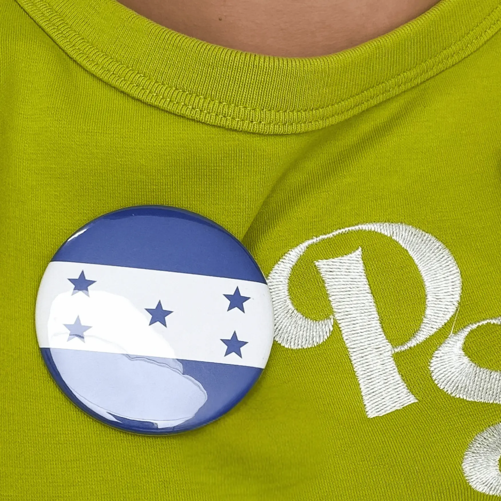 Botón de Bandera de Honduras 2.25" | Pines Patrios | PrintSpot