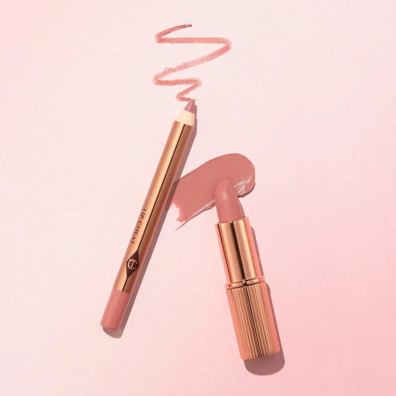 Charlotte Tilbury Mini Pillow Talk Lipstick & Liner Set-media-63271