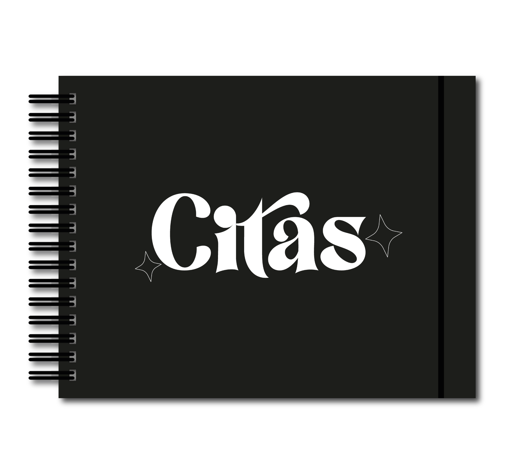 Cuaderno de Citas - Negro-main-image