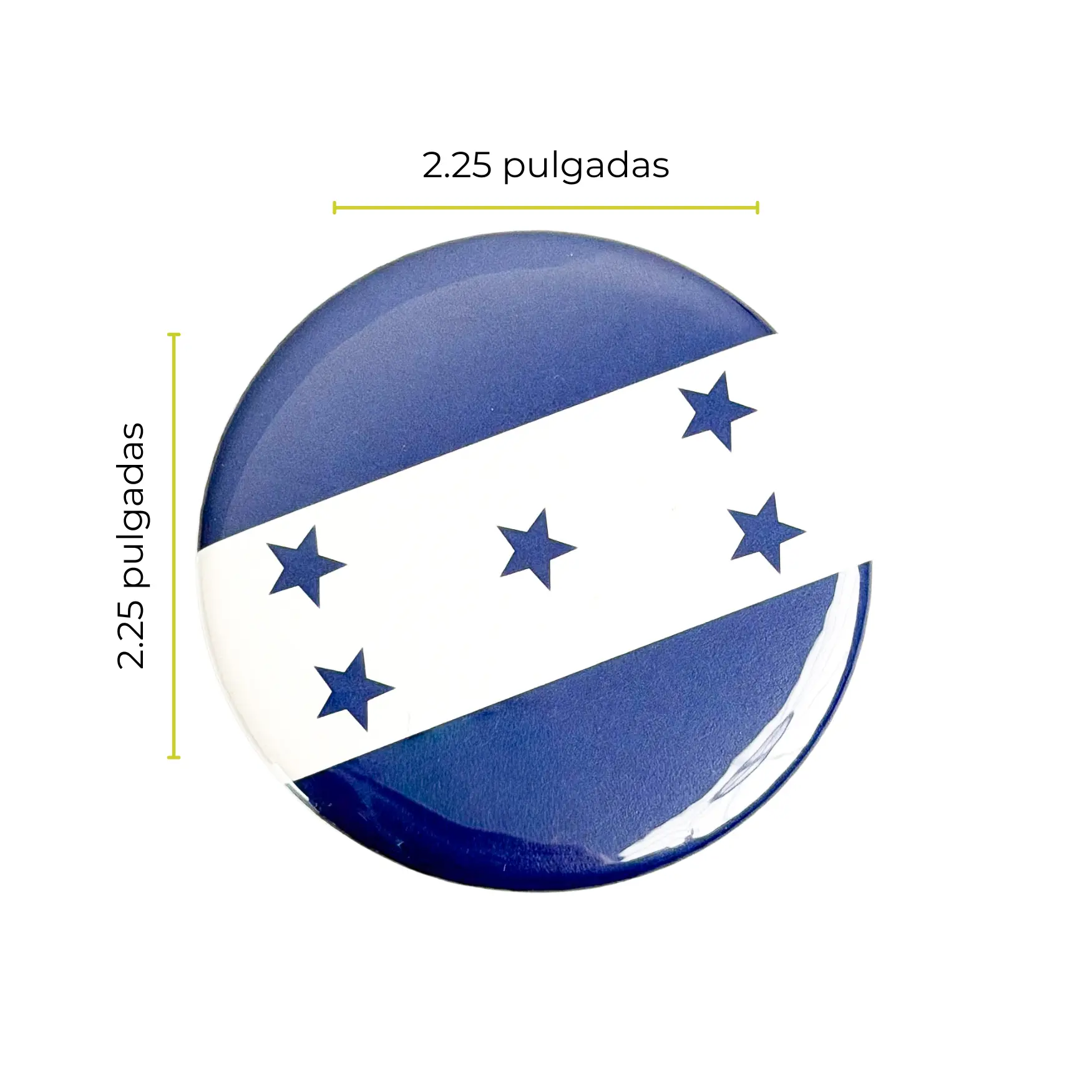 Botón de Bandera de Honduras 2.25" | Pines Patrios | PrintSpot-media-67734