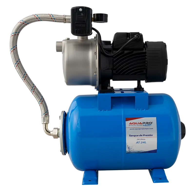 COMBO AQUAPRO 1/2HP C/TANQUE AZUL