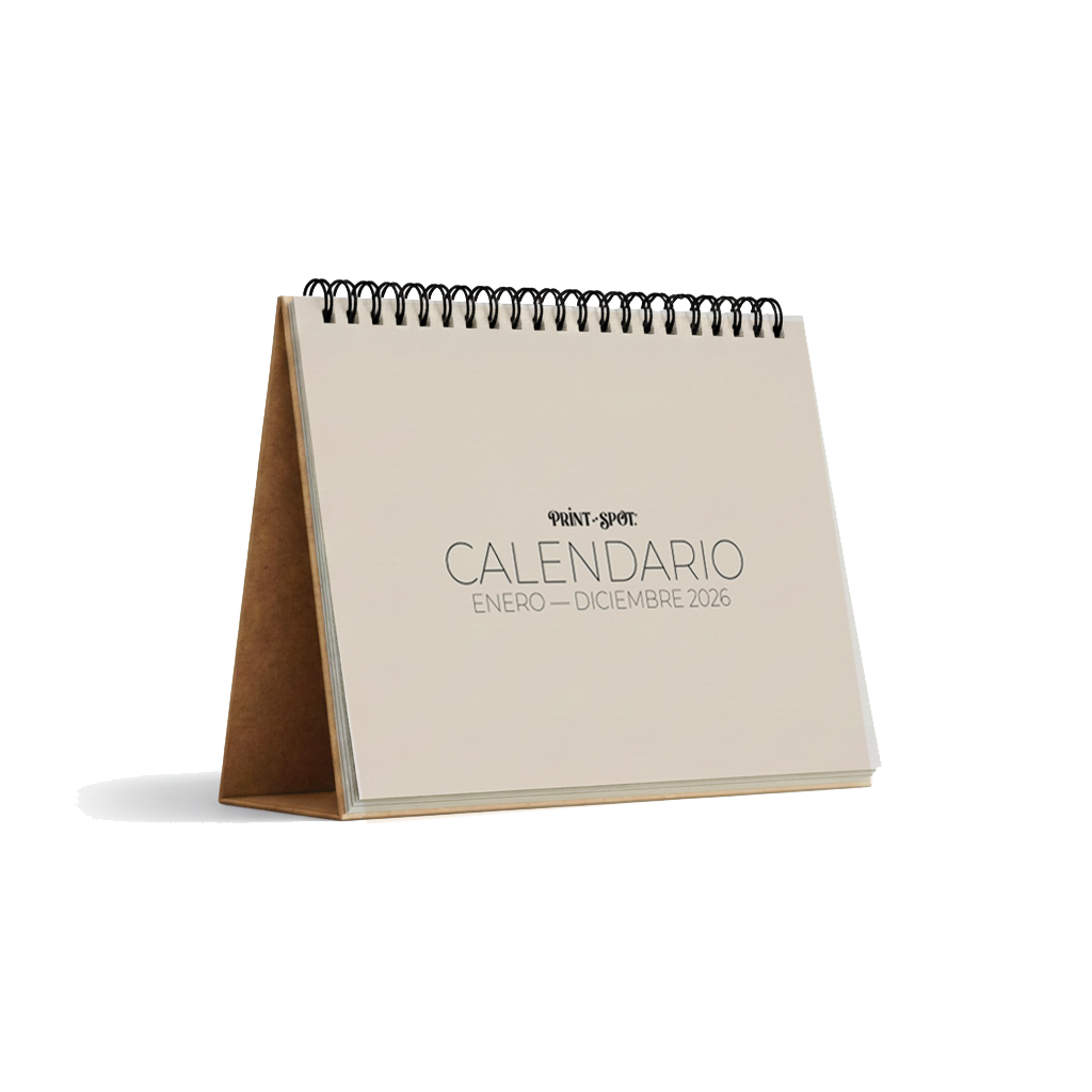 Calendario de escritorio - Minimalista