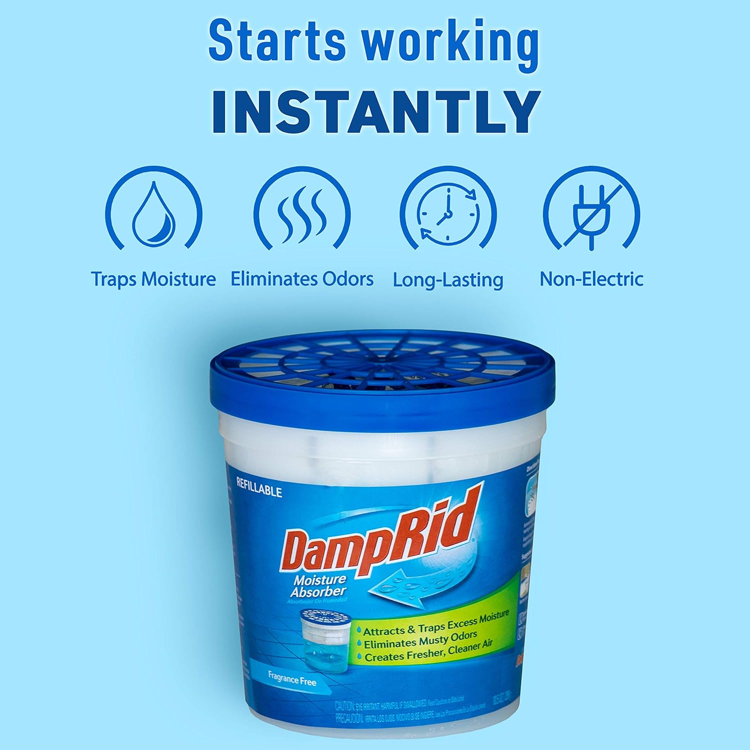 Eliminador De Humedad 10.5 OZ DAMPRID