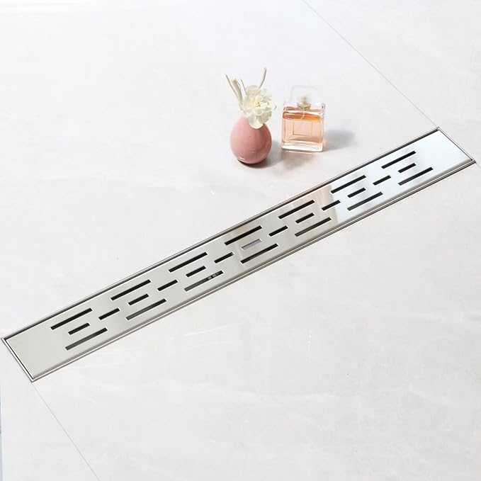 Desagüe Para Baño Lineal 18" Acero Inoxidable BMFD18-media-50015