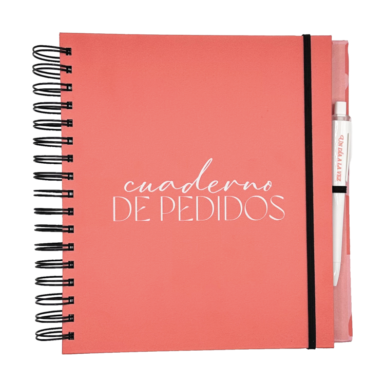 Cuaderno de pedidos - Naranja