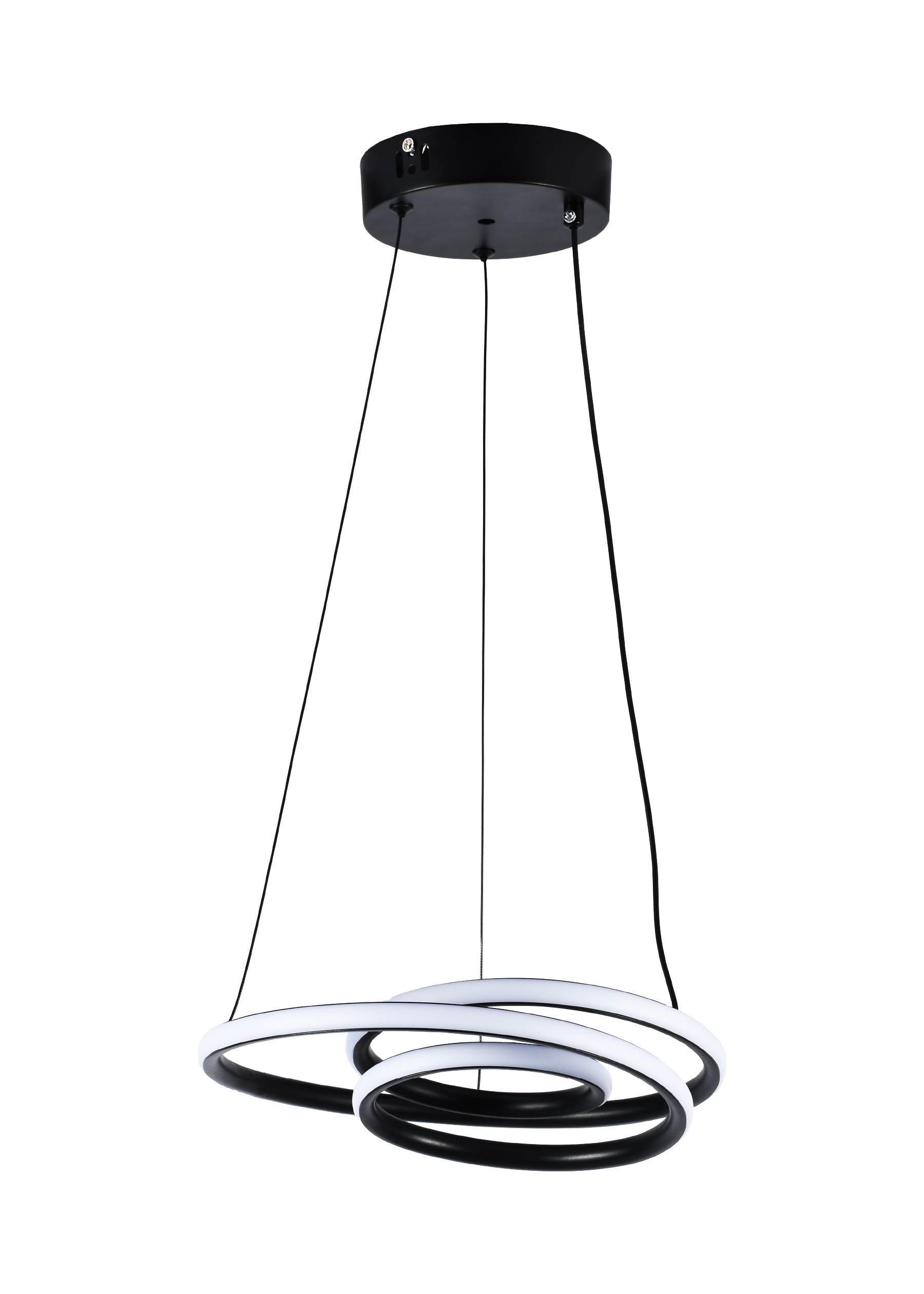 Lampara Colgante Negra CCT Con Control KASALIGHT