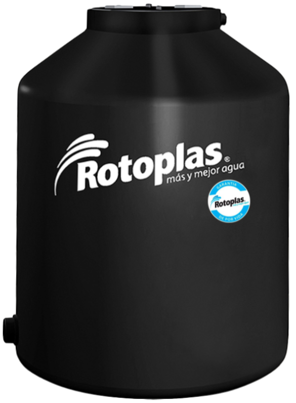 Tinaco 450 Litros Negro Bicapa ROTOPLAS 