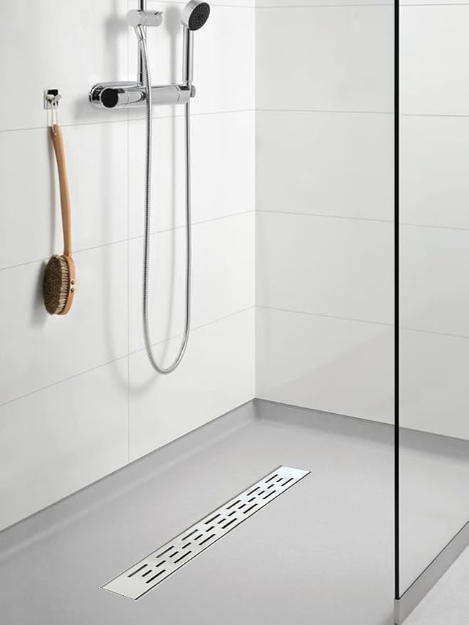 Desagüe Para Baño Lineal 18" Acero Inoxidable BMFD18