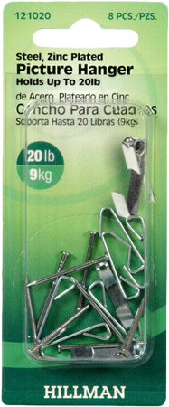Gancho para Colgar Cuadros 121020